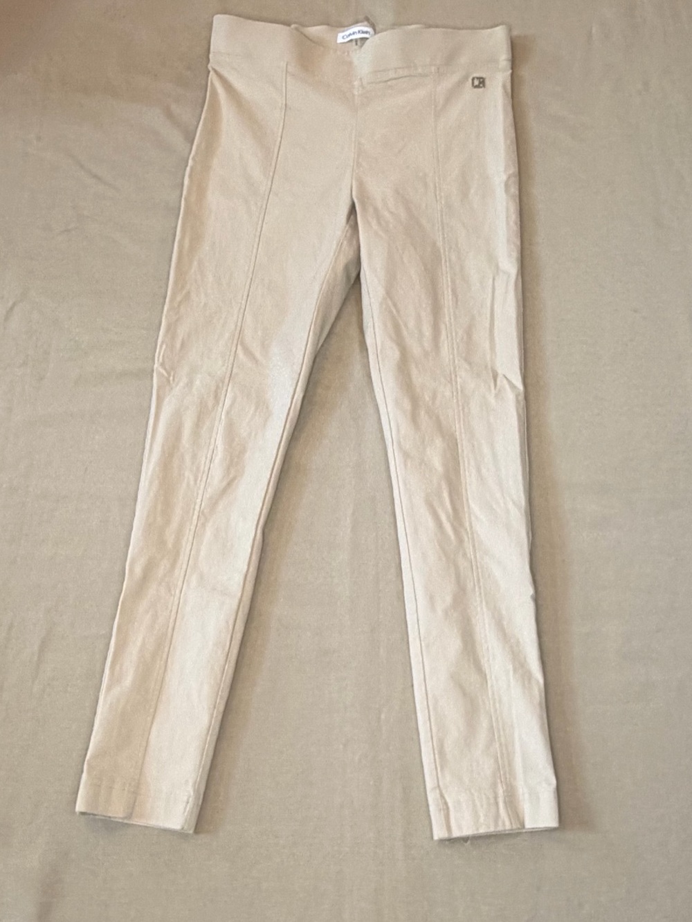 Calvin Klein Cream Women’s Slim Leggings